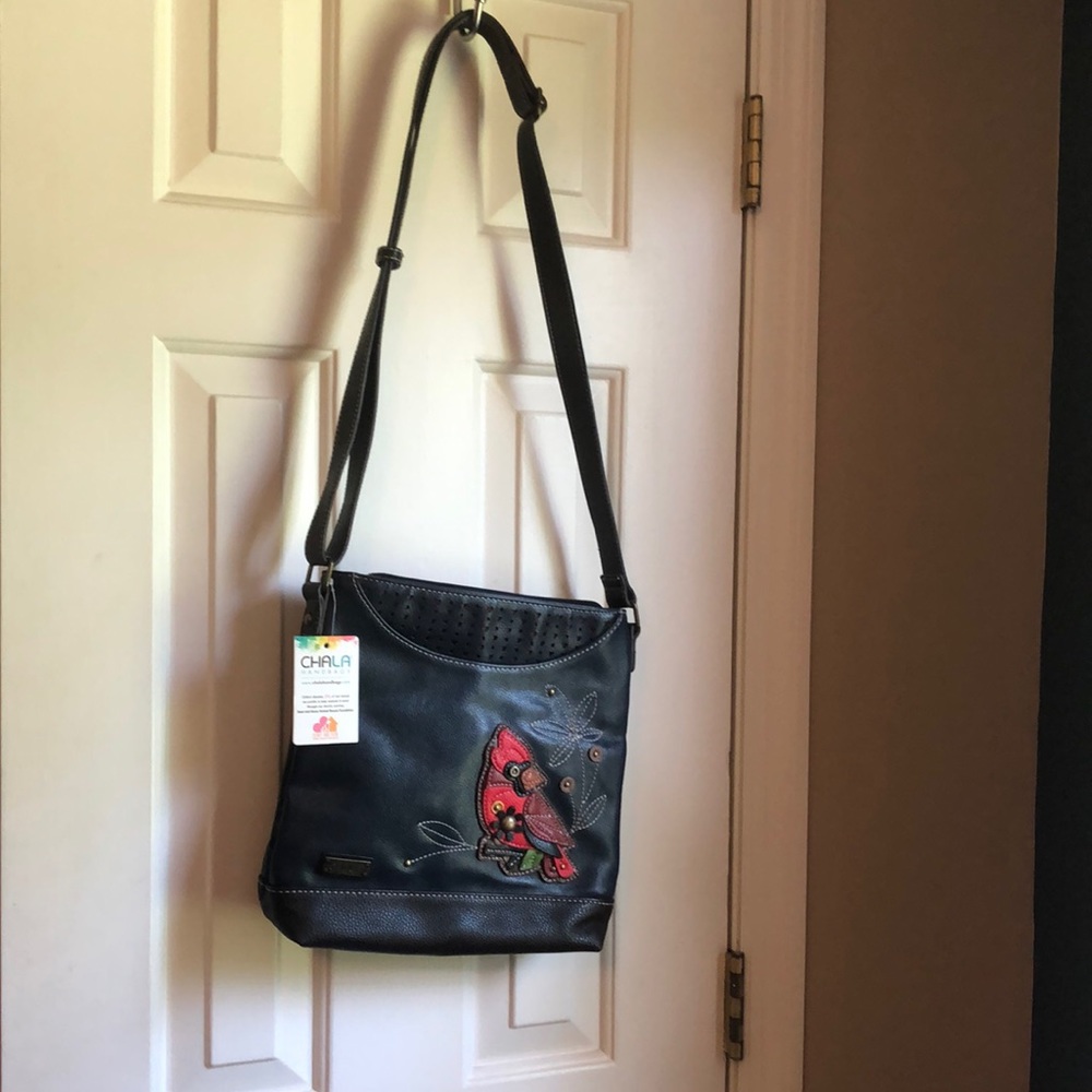 Chala purse with cardinal motif